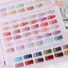 Kits Rormays Neue Jelly Farbe Transparent 60pcs Gelnagellackeis