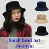 Cappelli larghi cappelli da secchio cappelli da secchio grandi uomini uomini di grandi dimensioni Cappelli da secchio da 60-63 cm per un cappello da pesca estivo per le donne 54-57 cm di cotone puro Panama UPF50+Sun Hat 240424