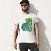 Men's Polos Froggie With Frog Hat T-Shirt Customizeds Hippie Clothes Summer Tops Cotton