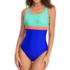 2024 Solid Color Oneipeece Swimsuit Baring Women One Swimwear Bikini Piece Piefup костюм для купальника STEP 240417