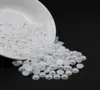 Whole ABS Half Pearl Beads Pure white AB Color All Size Flatback Glue On Rhinestone for Clothes Decoration5178738