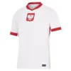 2024 Kids Poland Jerseys de football Lewandowski Home Away 24/25 Eeuro Cup Polska Team National Milik Piszczek Piatek Grosicki Krychowiak Zielinski Football Shirt Kit Kit Kit