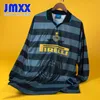 JMXX 97-98 Inters Milans Retro Soccer Jerseys Home Away Mens Uniforms Jersey Man Football Shirt 1997 1998 Version des fans