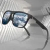 Zonnebrillen modieuze gepolariseerde zonnebril voor mannen luxe merkontwerper retro outdoor drive zonnebril heren bril goggles schaduw UV400 oculos J240423