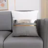 Coppa di velluto di velluto di cuscino Coperchio decorativo per il divano decorazioni per la casa grigio rosa