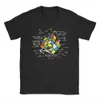 Herr t-shirts matematik rubik rubix rubics spelare kub män t shirt matematik älskare humor tee shirt kort ärm crew hals t-shirt bomull plus storlek toppar t240425