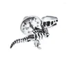 Spille Hawson Dinosaur Pins Bassel Clutch Gioielli Novelty Animal Bone