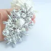 Brooches Crystal Brooch Floroch Florich Statement de luxe Fashion Fancy Rimestone