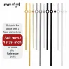 Clocks MCDFL Stylish Long Wall Watch Hands Set Clock Home Interior Big Arrows Quartz Movement for Bedroom Decoration Decor Accessories