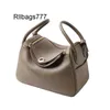 Luxury Bag Lind L 2024 New Trendy Litchi Pattern Lindi Bag Mini Soft Leather Womens Bag Pillow Bag Single Shoulder Crossbody Bag Handheld Doctor Bag