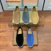 Loro Piano LP Slip Italiaanse schoenen op originele suede slip-on schoen platte bodem casual loafer heren schoenen feel si ix3l