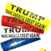 Autocollants de voiture Trump 2024 Banner d'autocollant drapeaux U.S Élection présidentielle Bumper Reflective Drop Livrot Automobiles Motorcycles extérieur OTS8Q