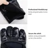 Schutzgetriebe Training halbe Fingerhandschuhe Professionelle UFC MMA Lederpolster Erwachsene Sanda Boxing Training Sandsack Knöchel 240424