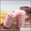 Tazze da 510 ml in acciaio inossidabile da 380 ml perdite per perdite THERMOS Viaggio di bombole di aspirapolvere termico in tazza di tè latte bottiglia d'acqua da tè 12 5kl dhno1