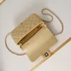 Sac de créateur 9A 23A Poigure en diamant 20 cm Mini Mini sac à main pour femmes en cuir artisanal avec handle et handle de diamant Sac à bandoulière avec emballage de boîte