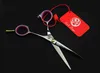 Hair Scissors 521# 5 Brand Purple Dragon Best Professional Hairdressing Scissors JP 440C Home Salon Barbers Cutting Scissors Hair Shears Q240425