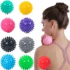 Bolas de fitness colorf pvc spiky mas bola para corpo profundo de tecido traseiro masr alívio da dor muscular Drop entrega esportes ao ar livre DHH1T