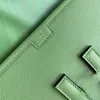 トップデザイナークラッチバッグユニセックス本物のエプソムレザーオリジナルクラスプロングコインウォレットディナークラシックファッション高品質のカジュアルビルカードキャッシュバッグ