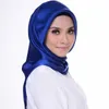 Hijabs Nouvelle soie enveloppe musulmane instantanée hijab femmes écharpe châle Headscarf Satin pashmina bandana islam foulard femme musulman turban écharpe D240425