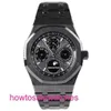 Luxury AP Wrist Watch Royal Oak Series 26579ce Black Ceramic Automatic Machinery Mens 41mm Black Ceramic Watch