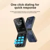 خدد Servo Flilo9 Flip Cover الهاتف المحمول السريع 3G SIM Card Card Flashlight الإصدار متعدد اللغات MP3 لوحة مفاتيح 2.6 بوصة