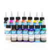 Tattoo Inks 14 Cores 30ml/Bottle Tatto Pigmment Set para Kit de arte de tatuagem corporal