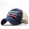 Cappelli larghi cappelli da secchio di cappelli caldi gate Trump 2024 US Presidenti Hat Rende l'America Great Again Donald Trump Cappello repubblicano Maga ricamato Magh Hat 240424