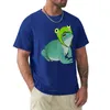 Men's Polos Froggie With Frog Hat T-Shirt Customizeds Hippie Clothes Summer Tops Cotton