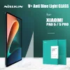 Protezioni Nillkin per Xiaomi Mi Pad 5 Pro Glass V+ Screen Protector Ultratina Anti Glare Blue Light per Xiaomi Pad 5 5 Pro Temped Glass