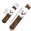 Chaussettes masculines Hip Hop rétro classique kawaii fou compression unisexe la collection Henry Stickmin Game Street Style Crew Sock