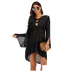 Womens Swimwear Y Er Up Bikini Women Swimsuit Erup Beach Bathing Suit Wear Knitting Mesh Dress Tunic Robe 230506 Drop Delivery Apparel Ot3Nd