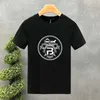 남자 티셔츠 camiseta de manga curta de grandes 치수 para homens e mulheres de luxo camiseta b print 100% algodo harajuku alta qudade vero n 2024 t240425