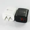 TE-PD05 QC3.0 Fast Charge 20W PD USB Charger USA Plug Adapte USB Support PPS SCP для смартфона для смартфона