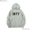 of Fear Ess Designer Mens Esse Hooded 1977 Hoodie Printed Letter Pullover Sweatshirts Fashion Classic Essentialsclothing Couples Esstenial Shorts 137