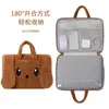 Cartoon Laptop Bag Female Briefcase For Pro13.3 M1 M2 Case 13 14 15 16Inch Dell Notebook Computer Handbag 240409