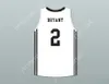 Nom personnalisé Jeunesse / Kids Gianna Bryant 2 Mamba Ballers Basketball Jersey Version 3 Stitted S-6XL