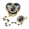 ACCESSOIRES Tous Zircon Baby Pacificier Crystal Beads Clips de chaîne avec couverture NOUVELLE BORNEMENTS GROUPES SILICON