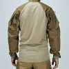 Camadas homens Exército Multicam Militar Militar Combate Camisa Airsoft Camisa tática de manga longa Paintball Camping Hunting Clothing