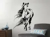 Horse Silhouette Wall Decal Horse Riding Wall Art Sticker Vinyl Hemväggdekor Borttagbar konst Mural JH205 2011301823834