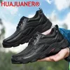 Casual Shoes High Quality Men's Genuine Leather Comfortable Luxury Man Outdoor Tooling Cow Sneakers Big Size 38-48