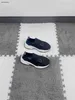 New Kids Sneakers Designer Baby Shoes Storlek 26-35 Box Protection Breattable Knit Design Girls Slip-On Boys Shoes 24 April