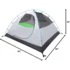 ALPS Mountaineering Lynx 2-Person Backpacking and Camping Tent - Lightweight, Durable, Waterproof, Easy to Set Up, Perfect for Outdoor Adventures