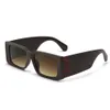 Off Brand White Oversizes Sunglasses 3315off Okulary przeciwsłoneczne Unisex Trendy Street Photo Box Okulary przeciwsłoneczne Modne i spersonalizowane słońce z oryginalnym pudełkiem