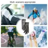 Fietsenhandschoenen vrouwen winter touchscreen elegant geborduurd dames touchscreen warm comfortabel voor koud weer