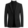 Ternos masculinos Primavera e Autumn Woolen Suit para negócios de lazer de lazer de comércio exterior Short Windbreaker