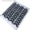 False Eyelashes New 20 pairs of 8-23mm artificial 3D mink eyelashes bulk Wispy natural mink eyelashes extension wholesale natural false eyelashes Cilios Q240425