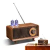 Przenośne głośniki bezprzewodowe głośnik Bluetooths FM Retro Radio subwoofer Karta pamięci U Dysk Wysoka jakość dźwięku Przenośna głośnik mp3 dla domu D240425