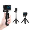 Tillbehör för GoPro Vlog TripoD -vikbar stativ Mini Portable Monopod för Go Pro Hero 11 10 Black Session Osmo Action Camera Accessory