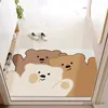 Tapijten cartoon vloer vloerkleden kawaii beer ingang deur mat slaapkamer vloer matten woonkamer welkom tapijten badkamer mat woning decoratie