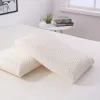 Pillow Natural Latex Thin Soft Sleeping Wave Pillow To Help Sleep Adults Ultrathin Long Low Pillow To Protect The Cervical Spine